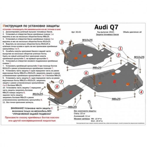 Audi Q7 2015- V-all             (3 ) /  2,0   3