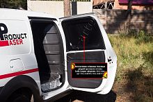 Внутренняя обшивка боковых дверей грузового отсека без скотча Lada (ВАЗ) Largus фургон 2021-