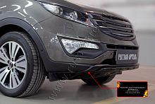 Тюнинг обвес переднего бампера Вариант 2 KIA Sportage 2014-2015