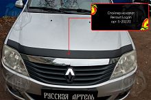 Спойлер на капот со скотчем  Lada (ВАЗ) Largus 2012-2020