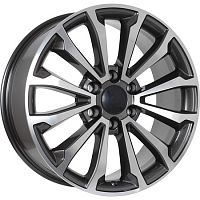   Premium 006 (20_TANK 500) R20x8.5 6x139.7 ET33 CB100.1 Diamond_gloss_graphite