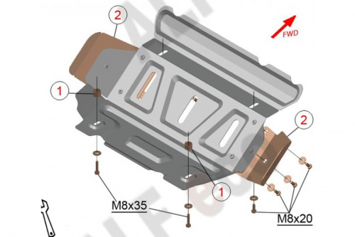 Toyota Hilux (AN20;AN30) 2011-2015 V-all     /  2,0 