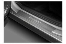 Накладки порогов  (4 шт.) Hyundai Tucson (2021-)