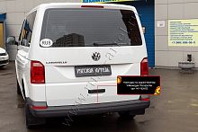 Накладка на задний бампер Volkswagen Multivan 2015-2019 (T6)