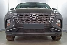 Защита радиатора Hyundai Tucson 2021- black низ