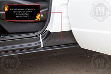 Накладки на нижнюю часть центральных стоек Chevrolet Niva Bertone 2009-2019